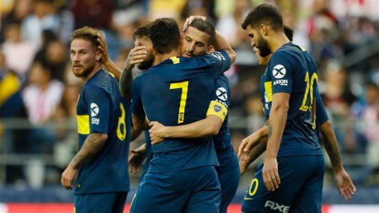 Con un golazo de Alexis Mac Allister, Boca le ganó 2-0 a Chivas en Seattle en su segundo amistoso