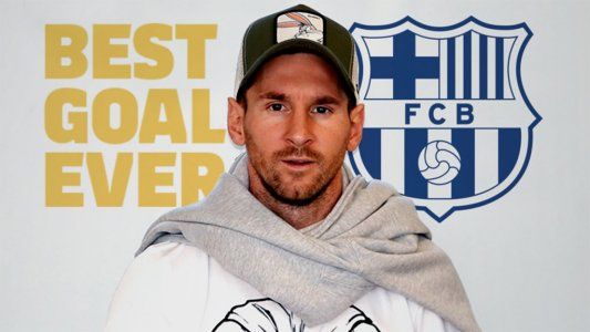El mensaje de Messi a los hinchas del Barcelona, tras ganar el premio a mejor gol de la historia del club