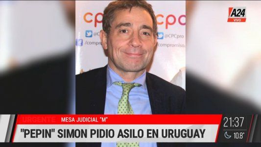 Fabián Pepín Rodríguez Simón pidió asilo como refugiado político en Uruguay