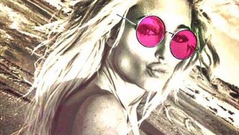 Vicky Xipolitakis se despidió del año con un desnudo muy particular