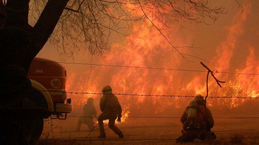Los incendios en Córdoba están descontrolados y los bomberos creen que fueron intencionales