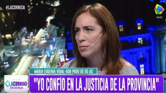 Las frases claves de Vidal en La Cornisa: Tinelli, docentes, elecciones y el paro de Aerolíneas