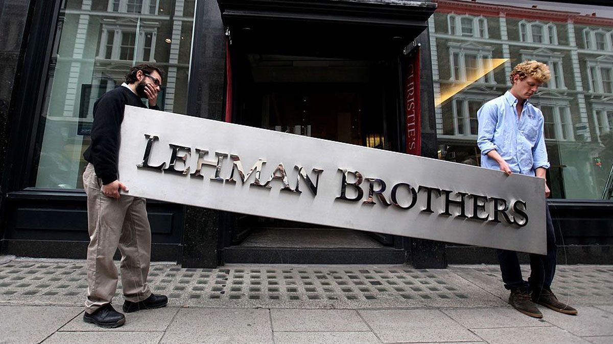 Año 2008. La quiebra del Lehman Brothers desata la crisis financiera más grave desde la gran depresión. (Foto: gentileza Market Place)