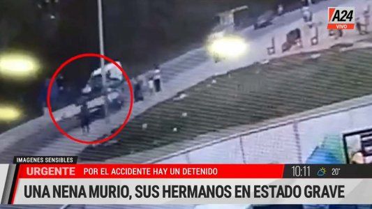 Una nena de 5 años murió aplastada por las vigas que se desprendieron de un tráiler