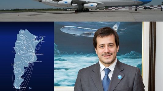 Recalde destacó que ocho de cada diez pasajeros eligen Aerolíneas Argentinas