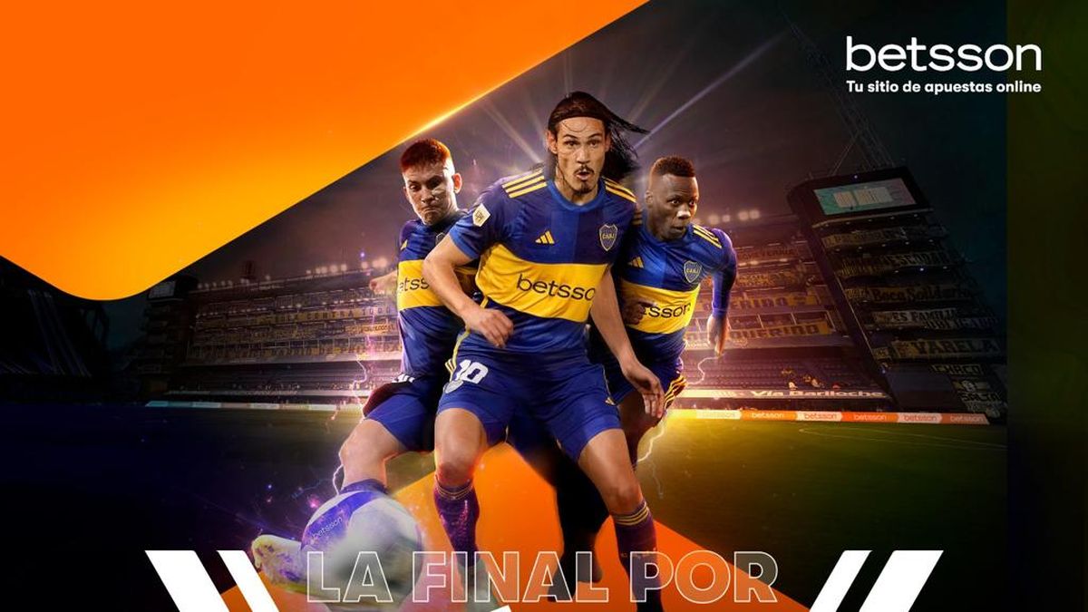 Boca disputará el sábado contra Fluminense la final de la Copa Libertadores (Foto: Betsson).