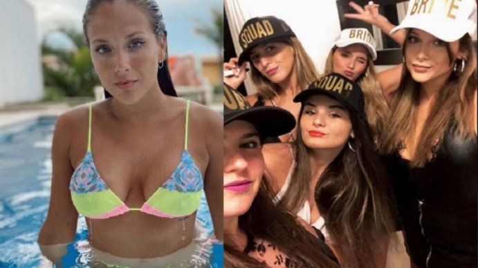 ¿Clandestina? Las fotos del festejo de la despedida de soltera de Barbie Vélez