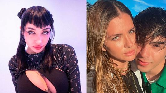 María Becerra mostró el tatuaje que se hizo por Rusherking, su ex