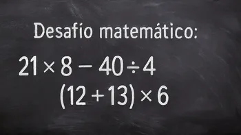 Desafío matemático: la cuenta parece fácil, pero muchos cometen un error frecuente