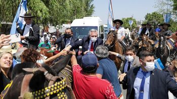Alberto Fernández, durante su última visita a Tucumán. (Foto: archivo) Alberto Fernández, durante su última visita a Tucumán. (Foto: archivo)