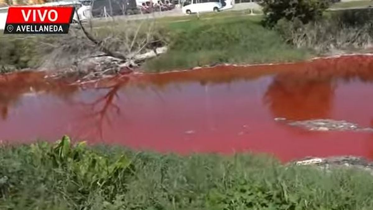 Denuncian contaminación en el arroyo Sarandí