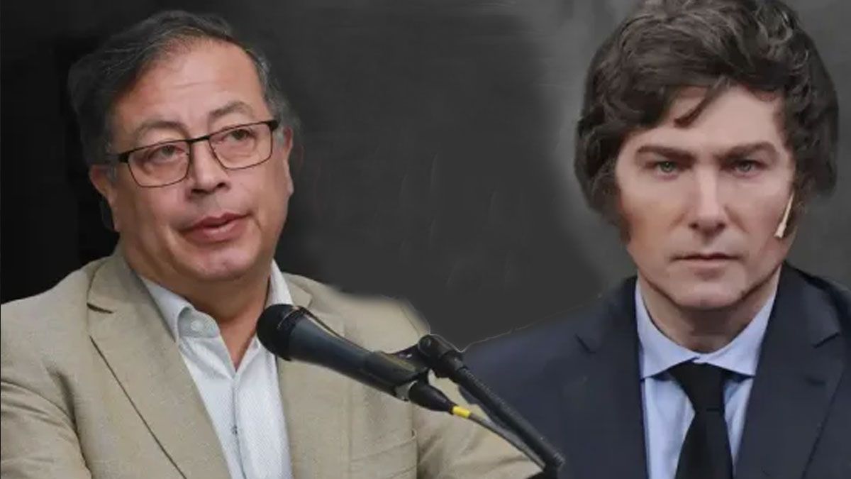 Gustavo Petro comparó a Javier Milei con adolfo Hitler.(Foto: A24.com)
