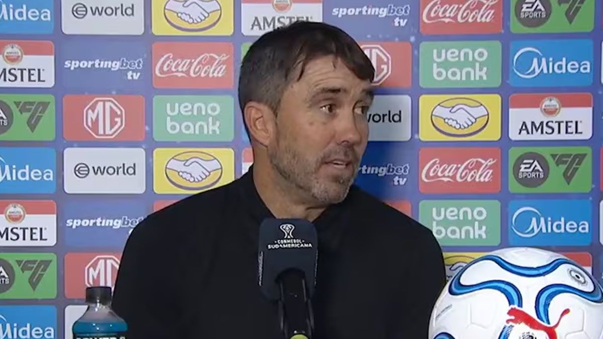 El contundente análisis de Coudet sobre el empate de River en Bolivia: Normalmente un partido así lo...