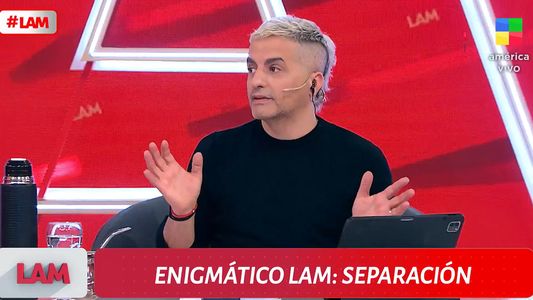 Ángel de Brito anunció una separación bomba de una exintegrante de LAM: Se pinchó