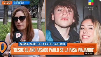 La mamá de la ex de Paulo Londra denunció violencia: Lo que le hizo es muy dañino