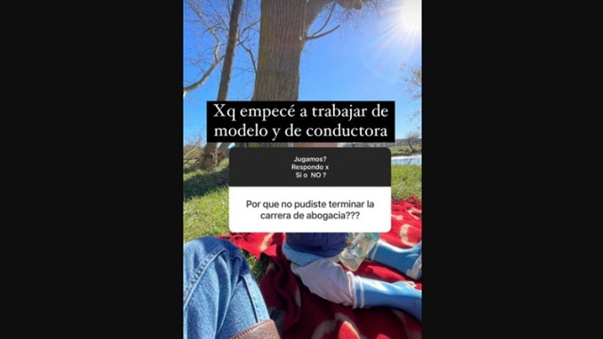 Zaira Nara y los motivos por los que no pudo terminar su carrera de abogada.