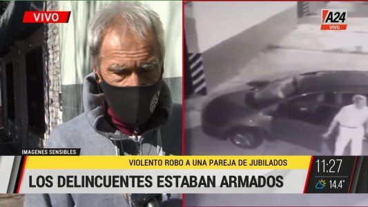 Habló Oscar, el jubilado víctima del robo en Lanús