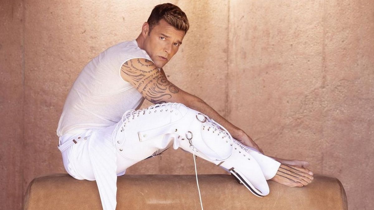 Ricky Martin, cantante y astro latino.&nbsp;