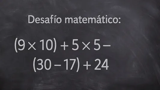 Desafío Matemático: esta cuenta puede sorprenderte al resolver