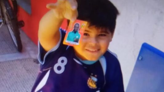 Desesperada búsqueda de Gianluca Zapata, un nene de 8 años que abandonó su bicicleta y desapareció