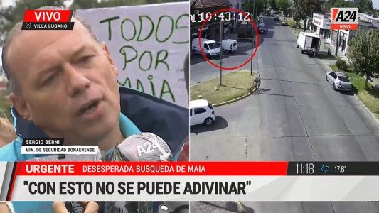 Berni, sobre el caso Maia: Es buscar una aguja en un pajar