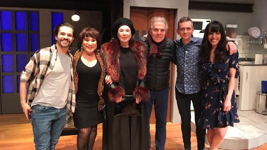 Graciela Borges: visita de lujo para el elenco de “No a la guita”