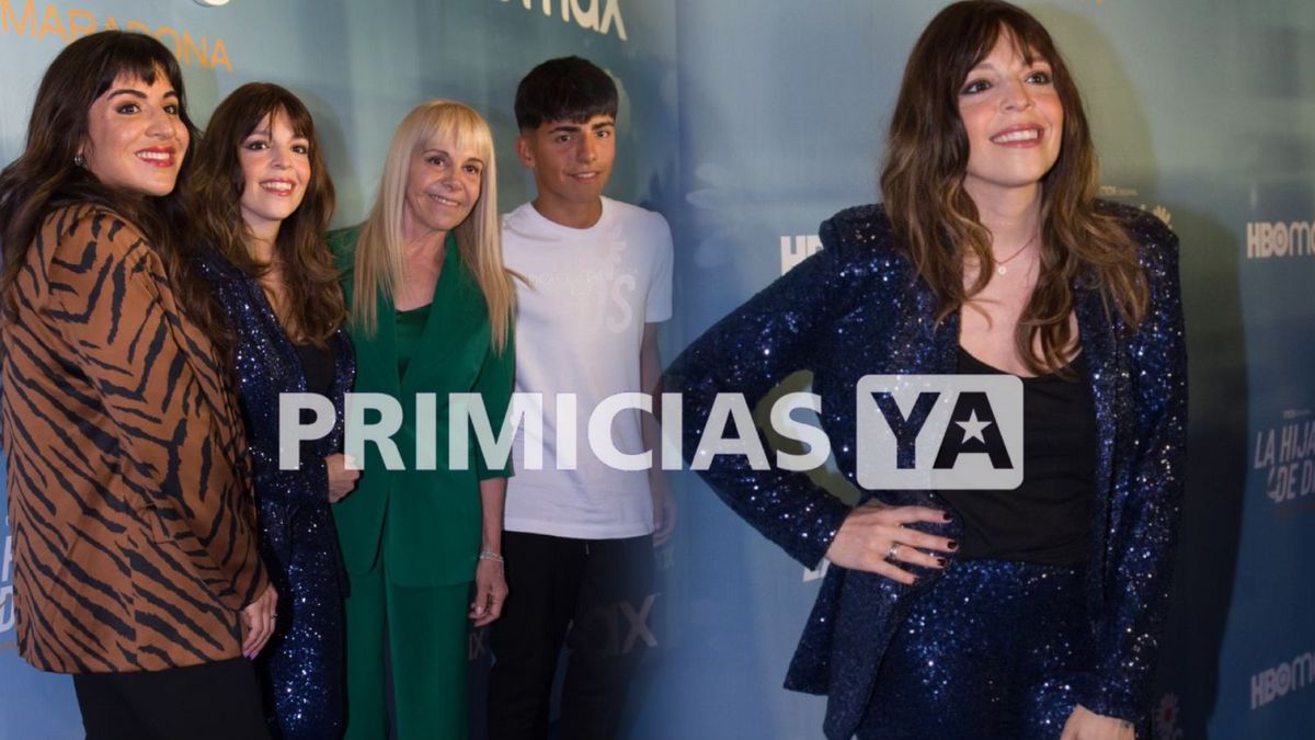 Dalma Maradona presentó su documental La Hija de Dios: las fotos con Claudia Villafañe, Gianinna y más famosos