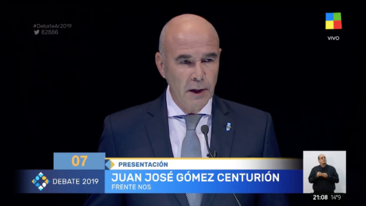 El video viral del debate: Gómez Centurión y sus problemas con el reloj