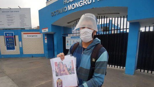 Perú: el pedido desesperado de un joven que ofreció su riñon a cambio de una cama en terapia intensiva para su mamá