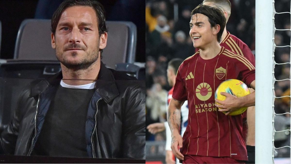 Francesco Totti, rendido a los pies de Paulo Dybala: los elogios al argentino que lo ubican en la cima