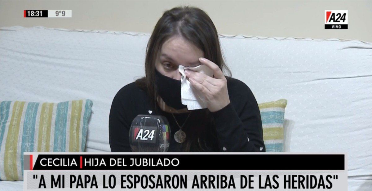Habló la hija del jubilado que mató a un ladrón en Quilmes: Tengo miedo de que me prendan fuego la casa