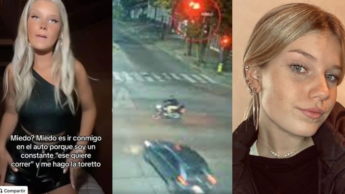 Ordenaron la detención de La Toretto, la tiktoker que atropelló y mató a un  motociclista