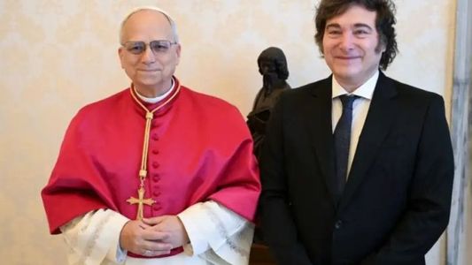 Javier Milei celebró la visita del papa León XIV a la Argentina: Histórica