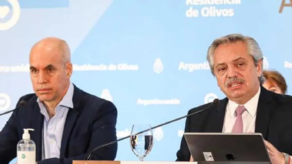 El duro cruce entre Alberto Fernández y Horacio Rodríguez Larreta: Lo hicimos nosotros (Foto: archivo)