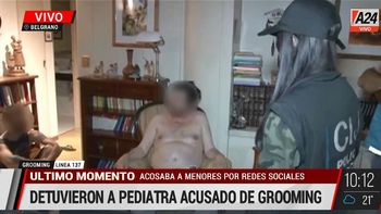 Así detuvieron a un pediatra acusado de grooming