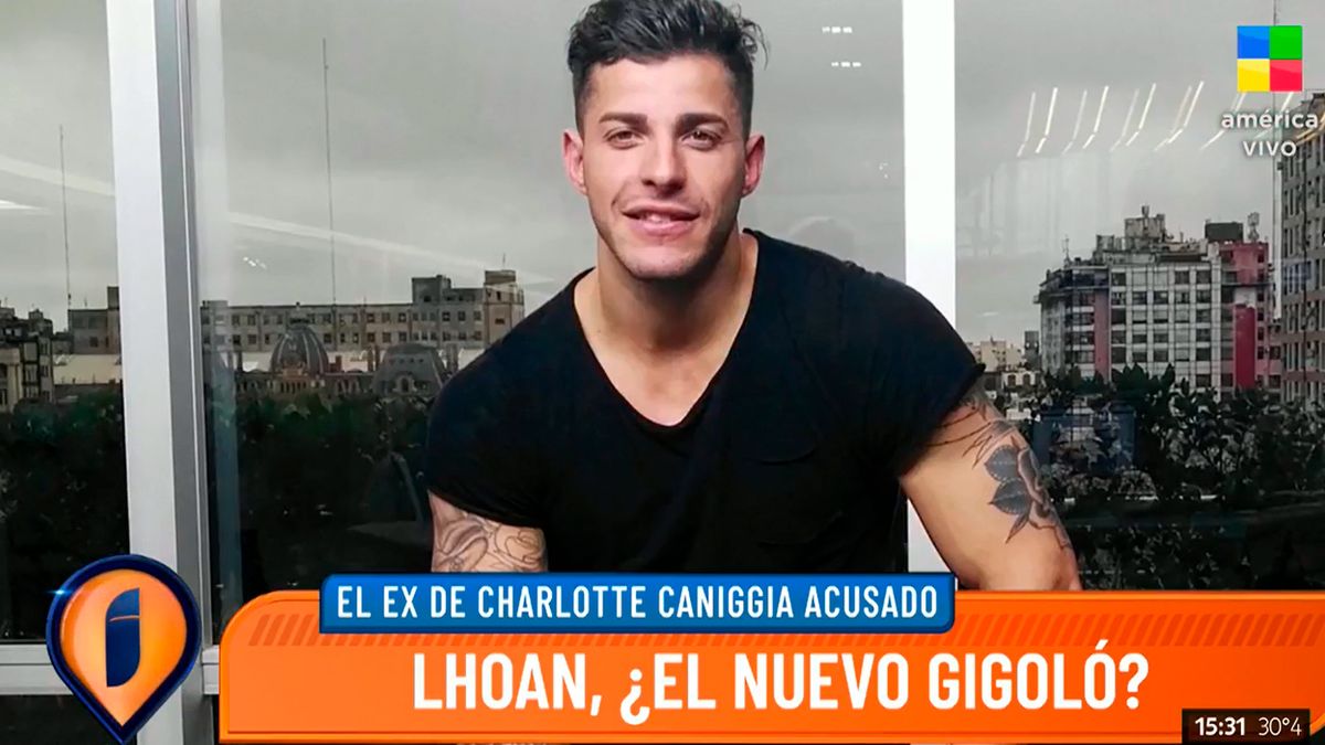 Fuerte acusación contra Lhoan, el ex de Charlotte Caniggia: seducción,  dinero y estafa