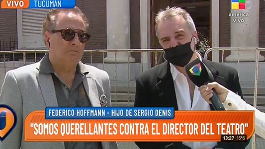 Federico Hoffmann recordó la última charla con Sergio Denis