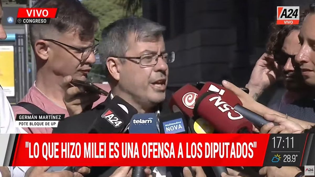 Diputados de Unión por la Patria se reunieron con la CGT: El DNU es inconstitucional. (Captura)