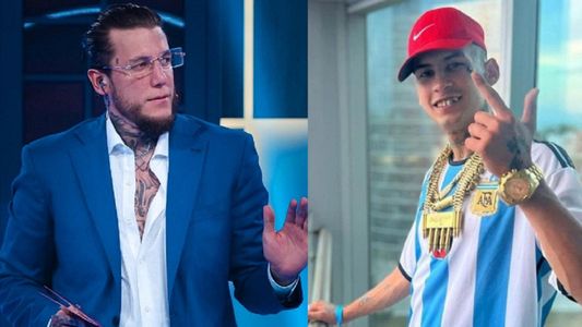La tremenda respuesta de Alex Caniggia a L-Gante: A vos te dejó tu viejo de chico por...