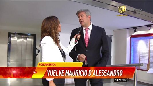 Mauricio DAlessandro habló de su regreso a América, con La Corte