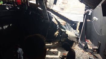 Derrumbe en un teatro de Palermo