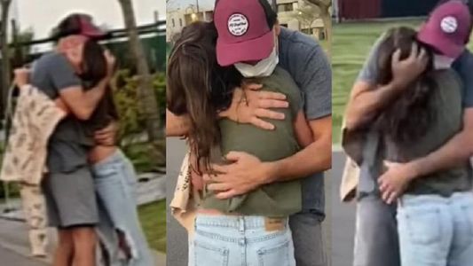 El emotivo reencuentro de Fredy Villarreal con su hija luego de estar internado por COVID