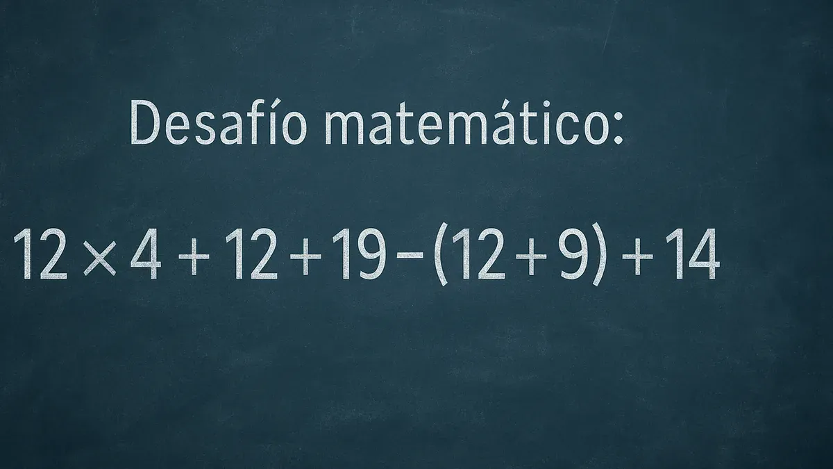 La regla esencial para resolver este desafío matemático es conocido como PEMDAS (por sus siglas en inglés) o jerarquía de operaciones.