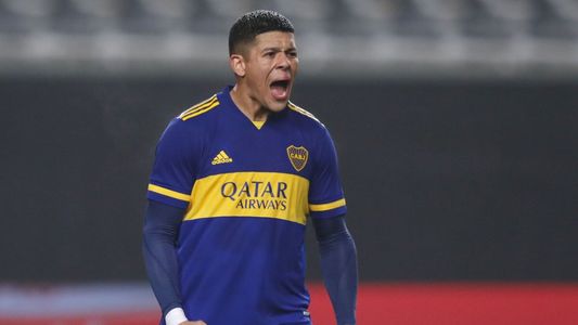 El video de Marcos Rojo jugando un picado con amigos a dos días de Boca-Colón
