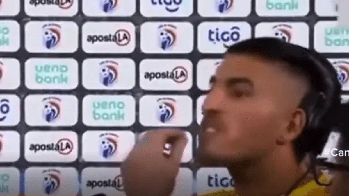 Agredieron al arquero de Olimpia tras el clásico paraguayo y su reacción escandalizó a todos: ¿Qué hacés, la con...?