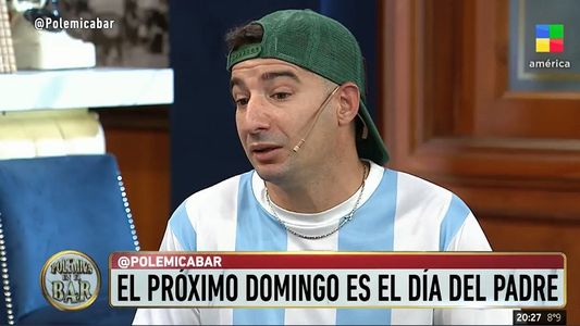 Emotivo homenaje por el día del padre en Polémica en el bar: Si tenés papá ya sos millonario