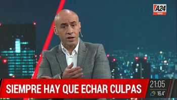 Esteban Trebucq analizó los dichos de Alberto Fernández: Siempre hay que echar culpas