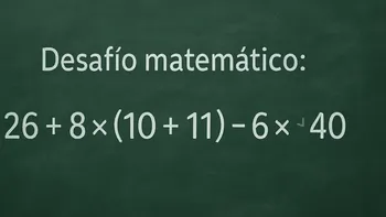 Desafío matemático: casi nadie lo resuelve antes de los 10 segundos