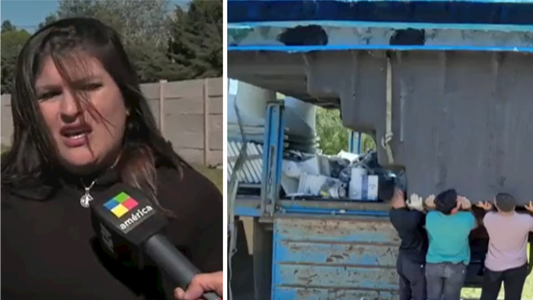 Insólito: compraron una pileta para el verano, pero un video muestra cómo se la robaron