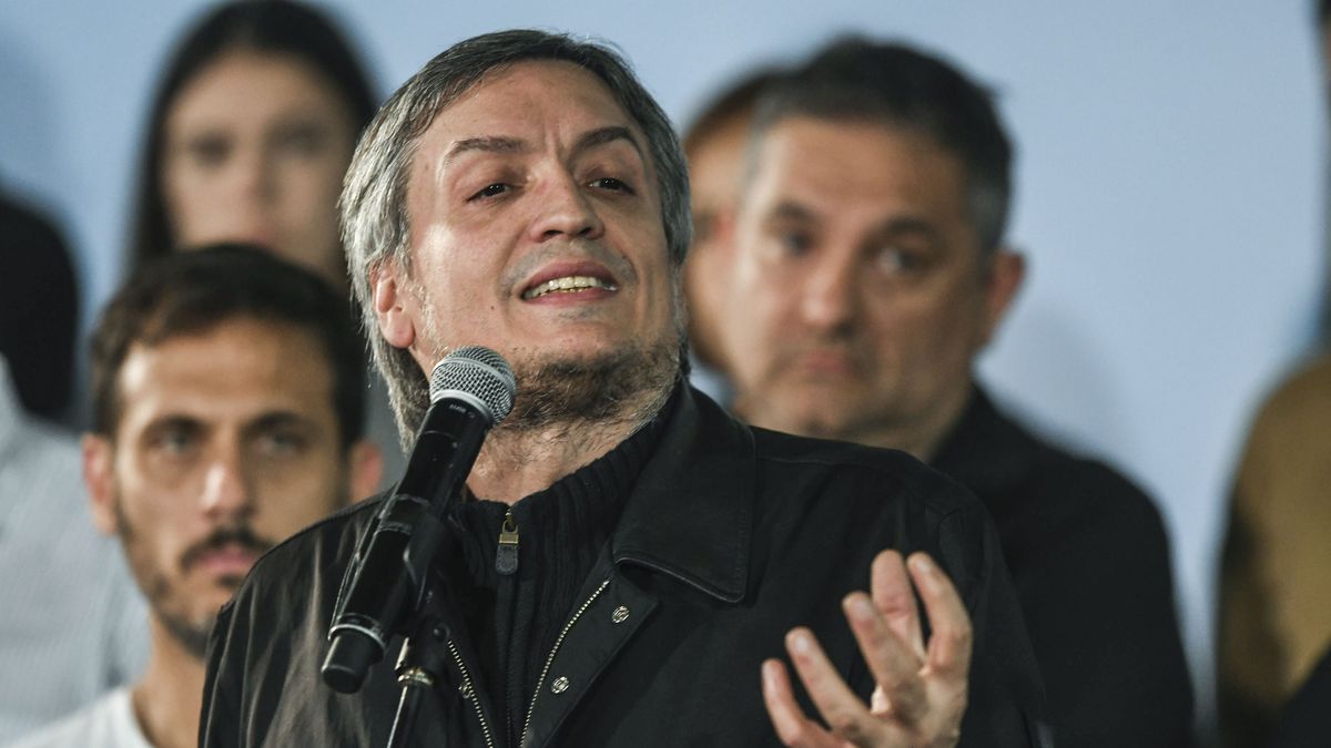 Máximo Kirchner volvió a criticar al presidente Alberto Fernández. (Télam)